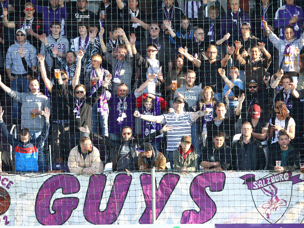Müssen die violetten Fans in Salzburg auf ihren Verein verzichten?