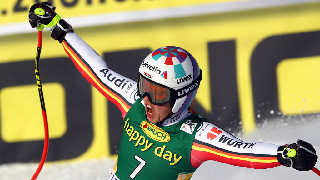 Viktoria Rebensburg gewinnt Super-G in Lake Louise Viktoria Rebensburg gewinnt Super-G in Lake Louise