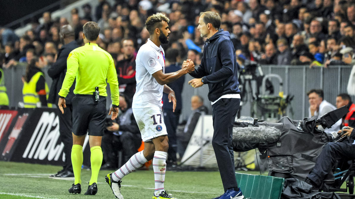 Thomas Tuchel hätte gerne weiter mit Jean-Eric Maxim Choupo-Moting zusammengearbeitet Thomas Tuchel hätte gerne weiter mit Jean-Eric Maxim Choupo-Moting zusammengearbeitet