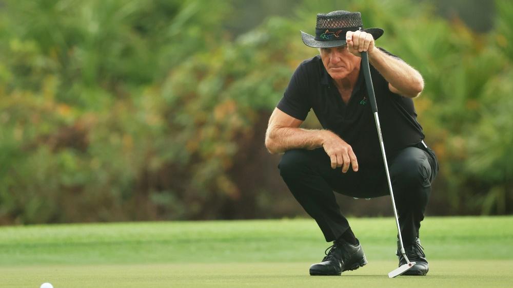Greg Norman stand zuletzt noch auf dem Golfplatz Greg Norman stand zuletzt noch auf dem Golfplatz