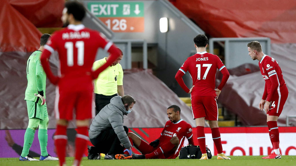 Matip verletzte sich beim Unentschieden des FC Liverpool