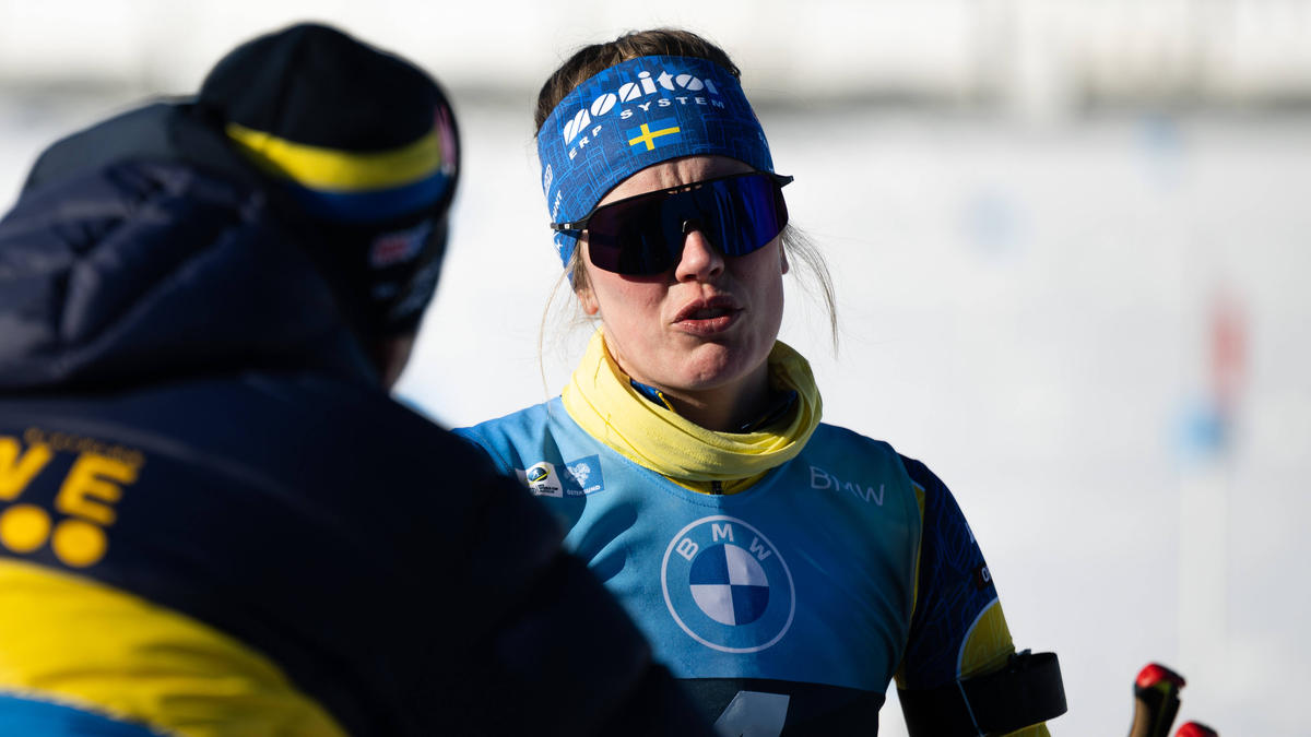 Die Biathlon-Saison 2022/23 lief für Elvira Öberg nicht nach Plan