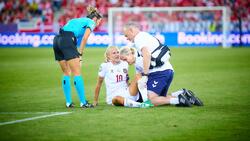 Verletzt ausgewechselt: Pernille Harder vom FC Bayern