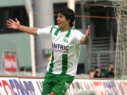 Luis Suárez tijdens zijn periode als speler van FC Groningen.