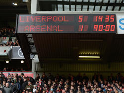 Arsenals jüngster Auftritt gegen Liverpool endete in einem Desaster