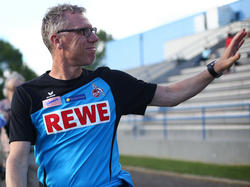 Peter Stöger ist der Trainer des 1. FC Köln