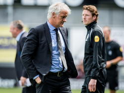 Rutten druipt af na de nederlaag van Feyenoord uit bij PEC Zwolle (17-5-2015)