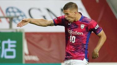 Lukas Podolski spielt in Japan für Vissel Kobe