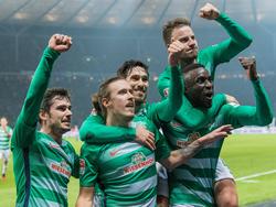 Werder Bremen bejubelt einen Auswärtsdreier in Berlin