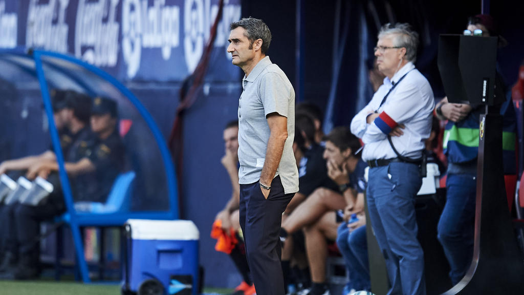 Barcelona-Coach Valverde reist mit seinem Team zum BVB