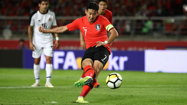Spielt mit Südkorea gegen Nordkorea: Heung-Min Son