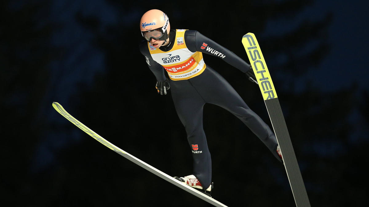 Karl Geiger wurde bei der Qualifikation dritter Karl Geiger wurde bei der Qualifikation dritter