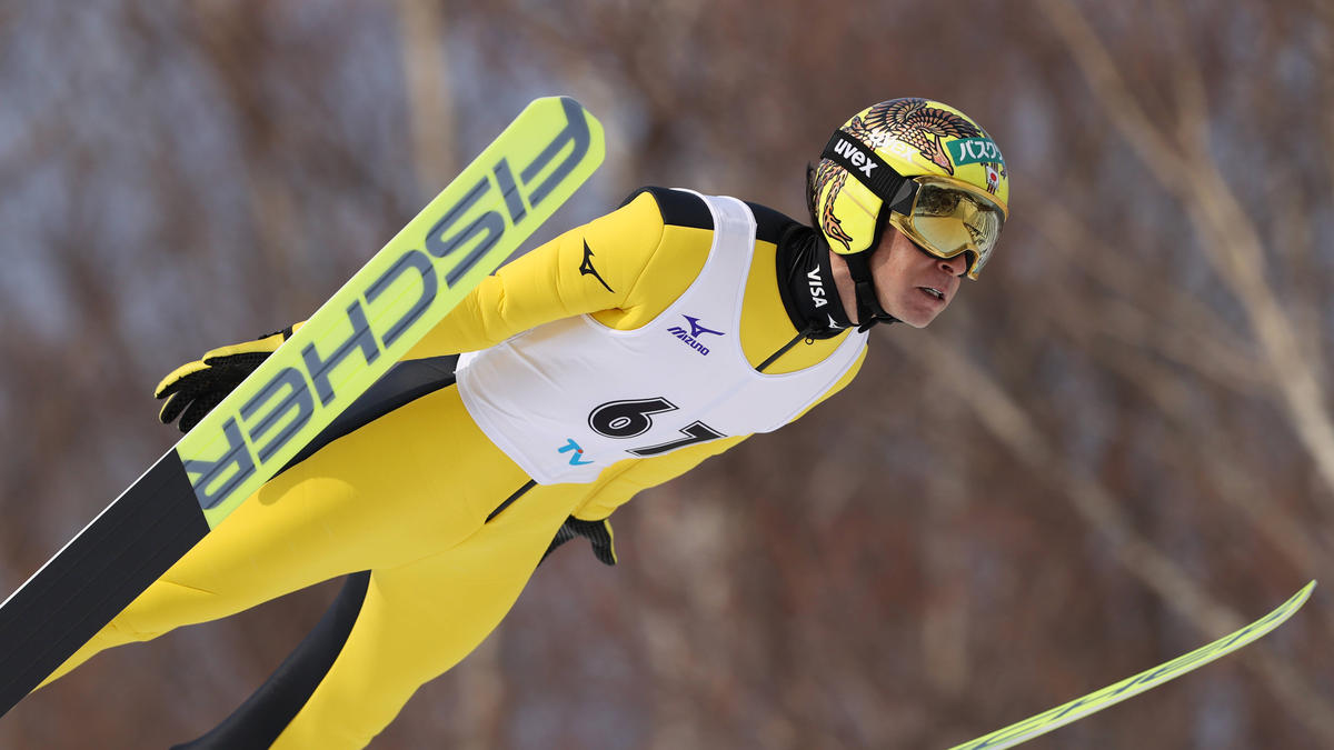 Noriaki Kasai gab sein Comeback im Skisprung-Weltcup
