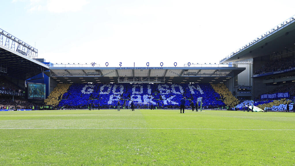Im Goodison Park findet das letzte Fußballspiel statt Im Goodison Park findet das letzte Fußballspiel statt