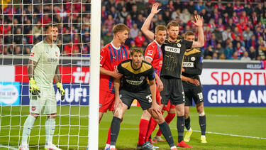 Der FCH und Elversberg trennten sich remis