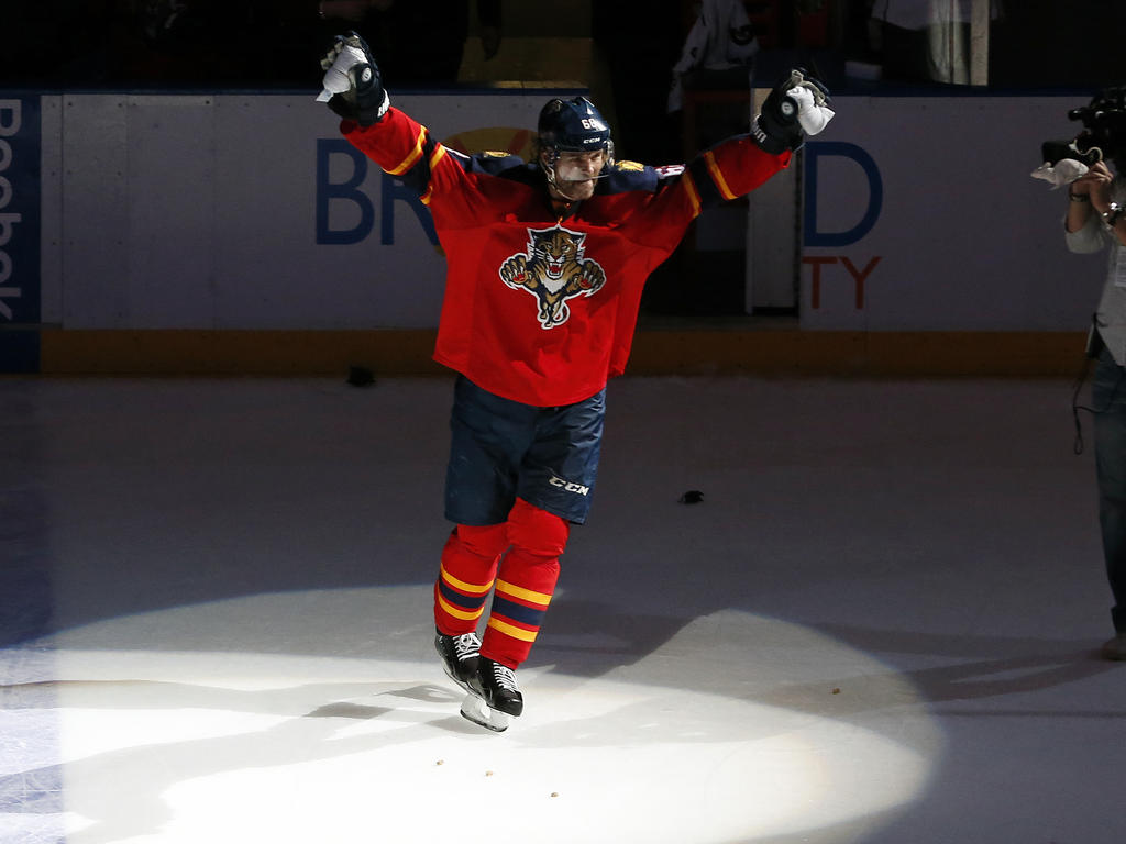Jaromir Jagr ist der drittbeste Torschütze in der NHL Jaromir Jagr ist der drittbeste Torschütze in der NHL