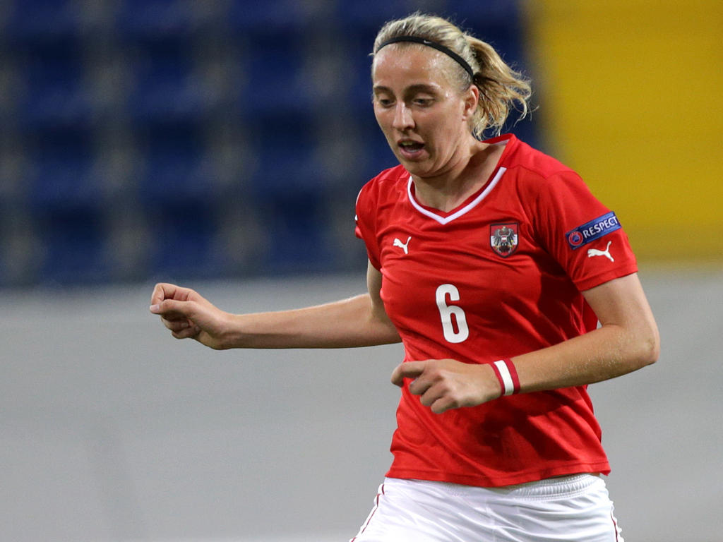 Katharina Schiechtl erzielte für Österreich das entscheidende 2:1 im Finale des Cyprus Cups