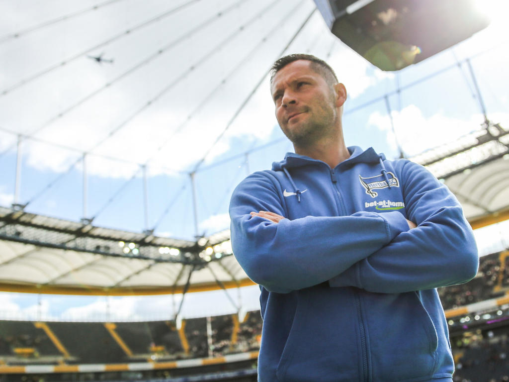 Hertha-Trainer Pal Dardai will auch auf Schalke mit zwei Spitzen spielen