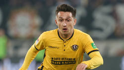 Baris Atik traf kurz nach der Halbzeit für Dynamo Dresden