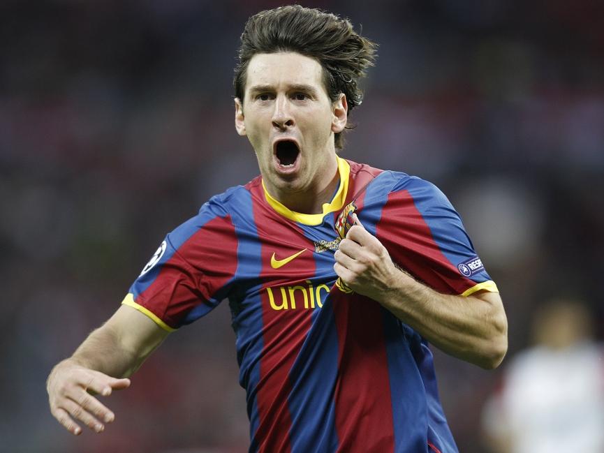 Lionel Messi vs. Manchester in 2011