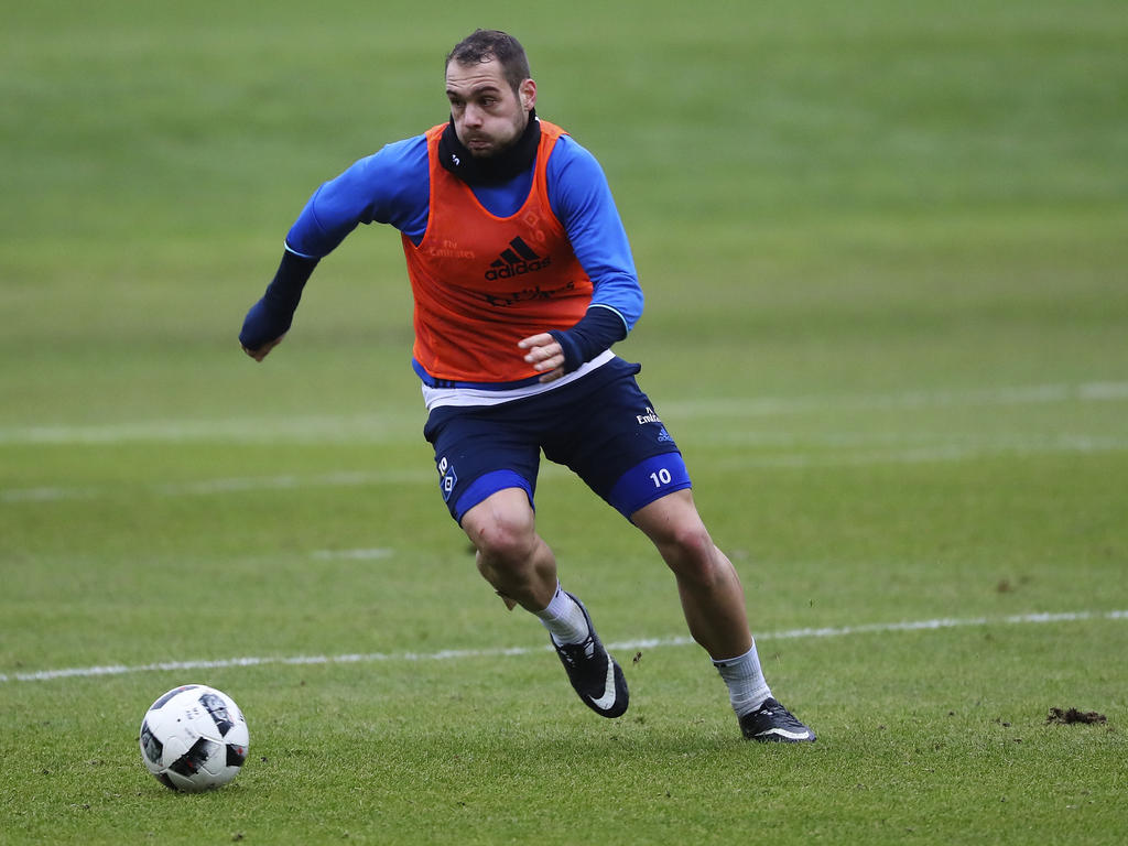Pierre-Michel Lasogga will sich beim HSV durchsetzen Pierre-Michel Lasogga will sich beim HSV durchsetzen