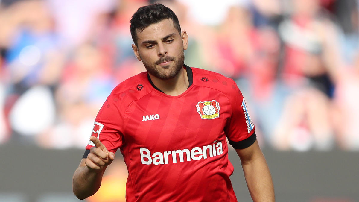 Kevin Volland steht vor einer Vertragsverlängerung bei Bayer Leverkusen Kevin Volland steht vor einer Vertragsverlängerung bei Bayer Leverkusen