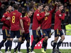 España goleó ante su público en el Wanda Metropolitano.
