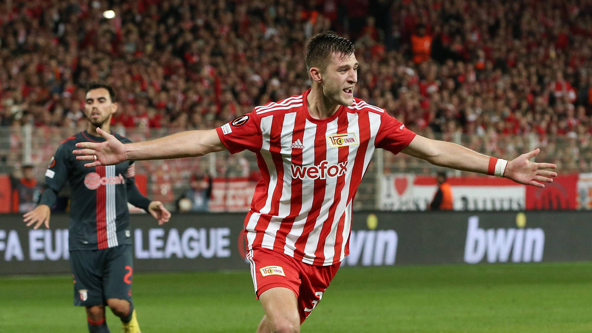 Union Berlin bejubelt den Heimerfolg