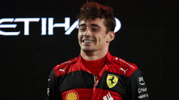 Ferrari-Pilot Charles Leclerc wurde beim Formel-1-Rennen von Abu Dhabi Zweiter