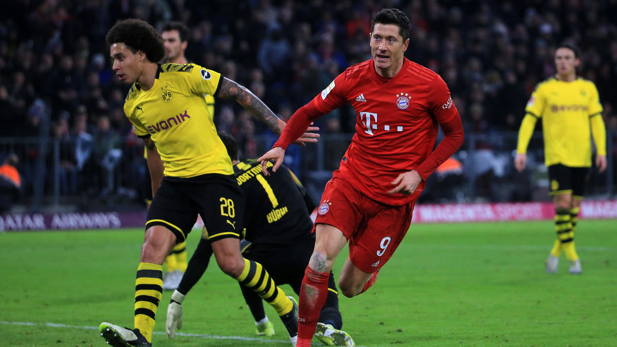 Robert Lewandowski (r.) dürfte sich bald wieder voll einsatzfähig melden Robert Lewandowski (r.) dürfte sich bald wieder voll einsatzfähig melden