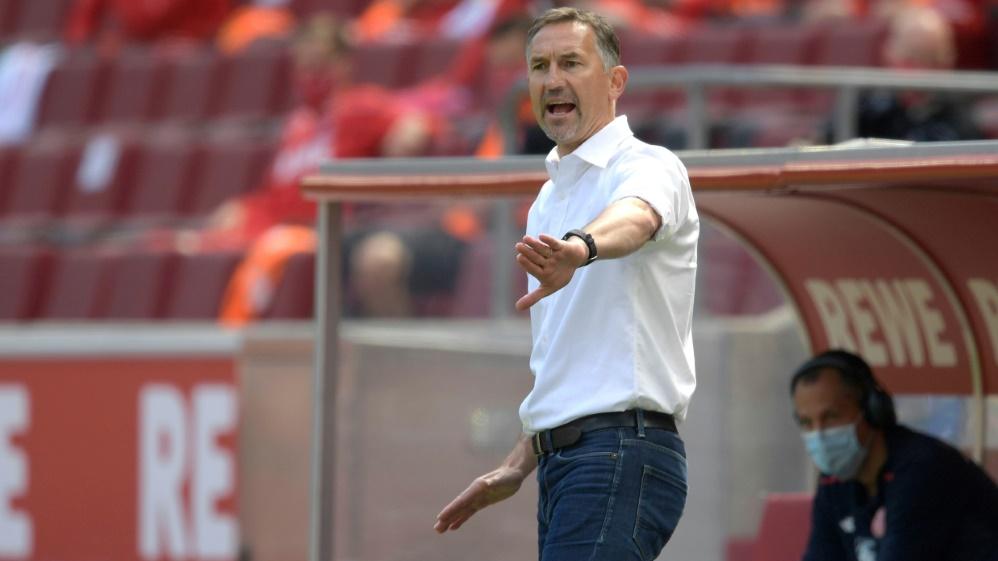 Mit Zuversicht ins Spiel gegen RB Leipzig: Achim Beierlorzer Mit Zuversicht ins Spiel gegen RB Leipzig: Achim Beierlorzer