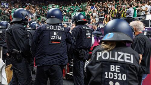 Beim Final Four der Euroleague war die Berliner Polizei gefordert