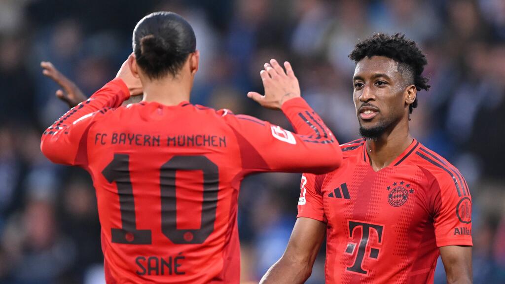 Verlässt Kingsley Coman (r.) den FC Bayern? Verlässt Kingsley Coman (r.) den FC Bayern?