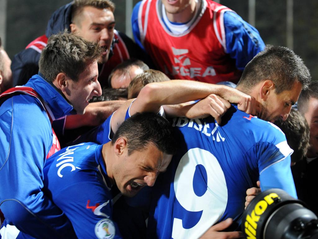 Bosnien-Herzegowina hat sich zum ersten Mal für eine WM-Endrunde qualifiziert