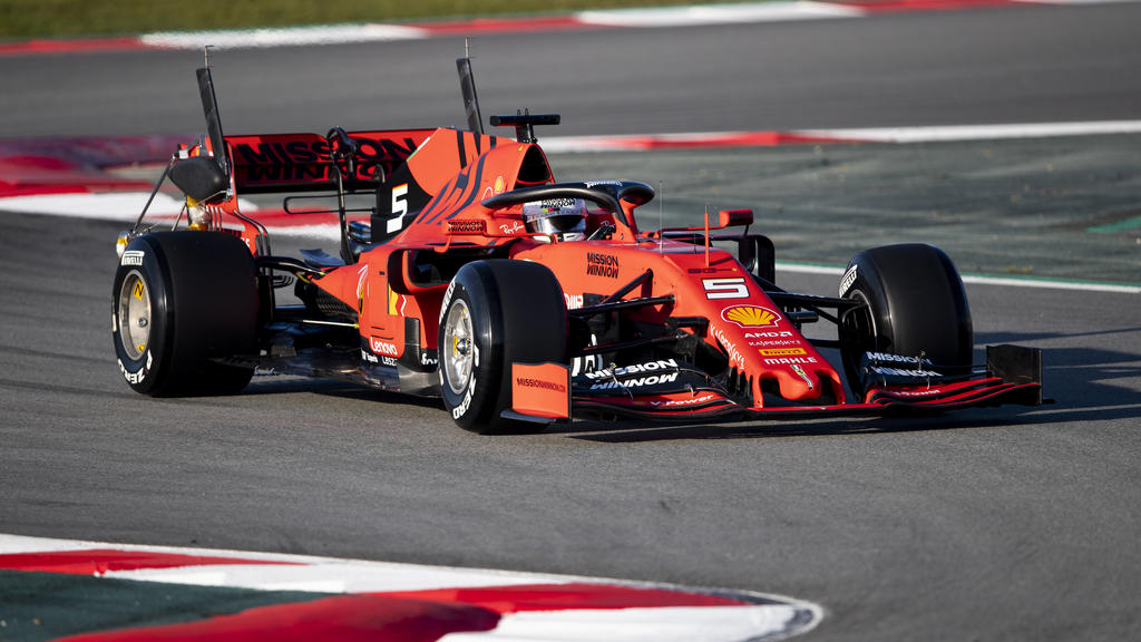 Sebastian Vettel und Ferrari kamen am besten aus der Winterpause heraus Sebastian Vettel und Ferrari kamen am besten aus der Winterpause heraus