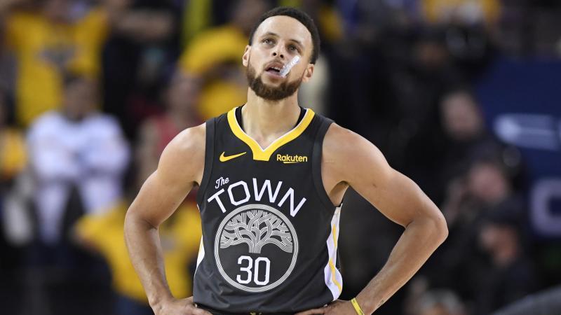 Mit den Golden State Warriors unter Druck: Stephen Curry Mit den Golden State Warriors unter Druck: Stephen Curry