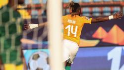 Jonathan Kodjia erzielte das Goldene Tor gegen Südafrika