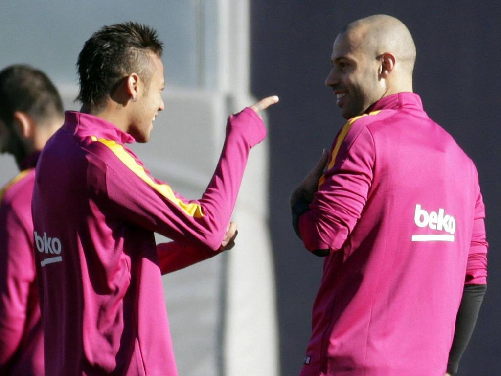 Neymar und Mascherano bleiben Barcelona treu