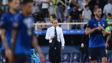 Roberto Mancini und seine Mannschaft müssen um die WM-Teilnahme bangen