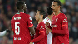 Konaté, Thiago und Matip (v.l.) spielten allesamt schon in der Bundesliga
