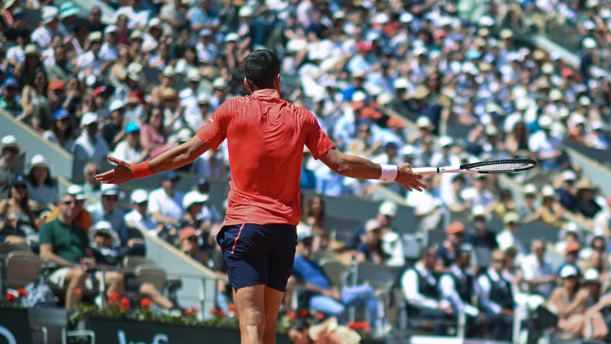 Novak Djokovic ist in Frankreich nicht wirklich ein gern gesehener Gast