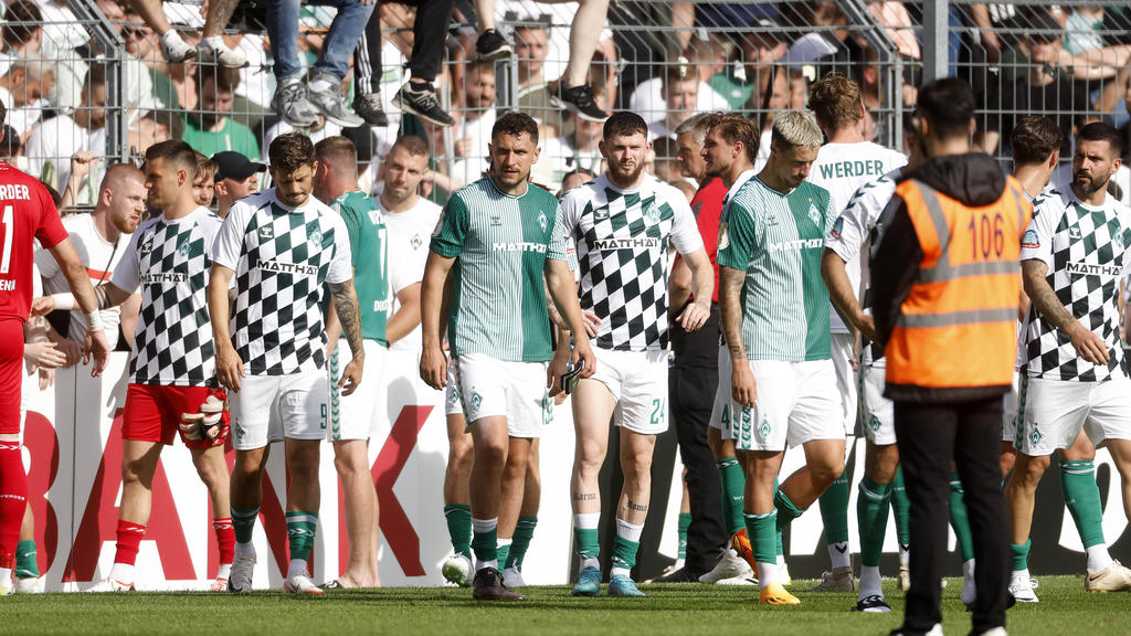 Bei Werder Bremen herrscht nach dem Aus im DFB-Pokal schon Alarmstimmung