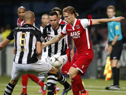 Mooier zal Guus Hupperts ze dit seizoen waarschijnlijk niet meer maken. De zomeraanwinst van AZ zette zijn ploeg op briljante wijze op 0-2 tegen Heracles. (9-8-2014)
