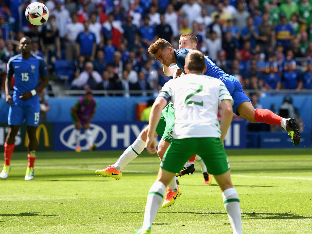 Antoine Giezmann hat mit dem Ausgleichstreffer gegen Irland für kollektiven Jubel gesorgt