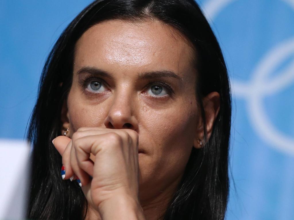 Yelena Isinbayeva sorgte in Rio für große Aufregung