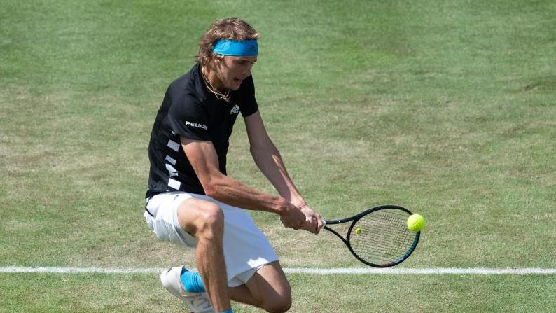 Alexander Zverev nimmt am Laver Cup teil. Foto: Silas Stein Alexander Zverev nimmt am Laver Cup teil. Foto: Silas Stein