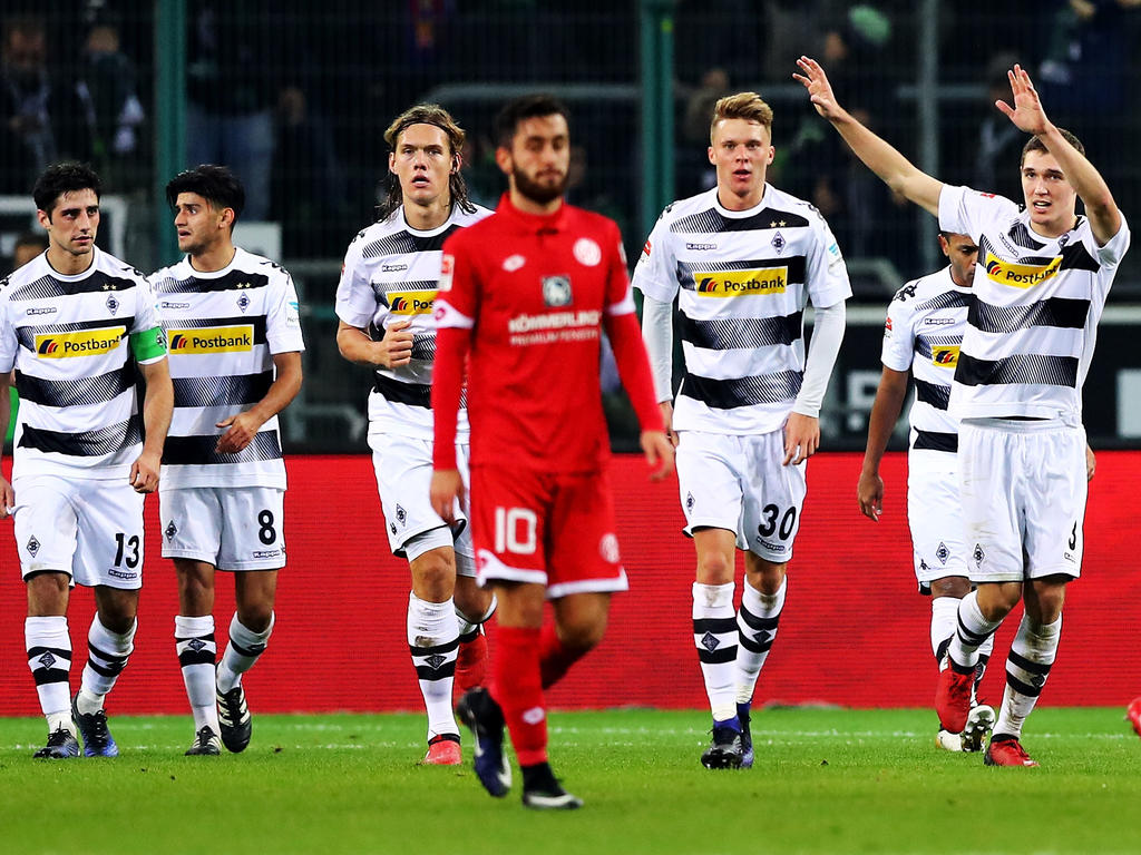 Gladbach bejubelte den Sieg gegen Mainz