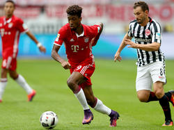 Kingsley Coman (l.) scheint in München endgültig heimisch zu werden