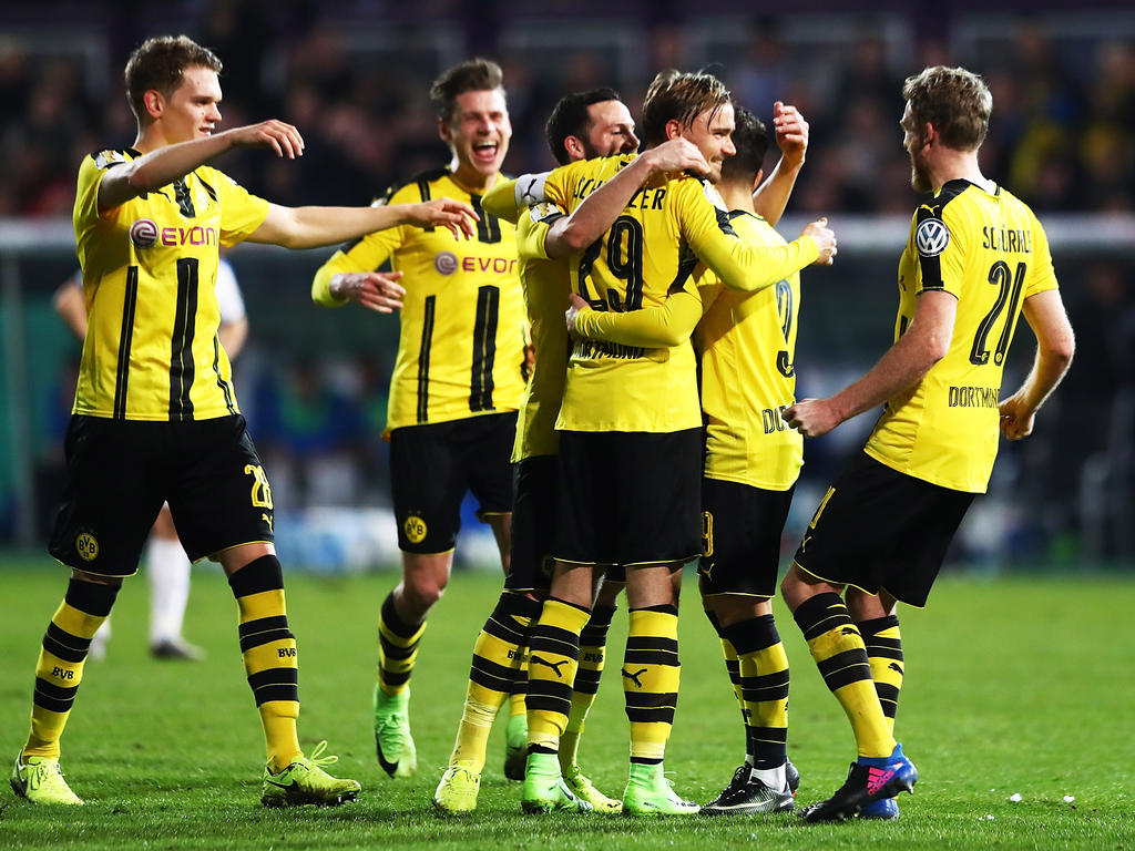 Borussia Dortmund will auch in der Bundesliga wieder jubeln