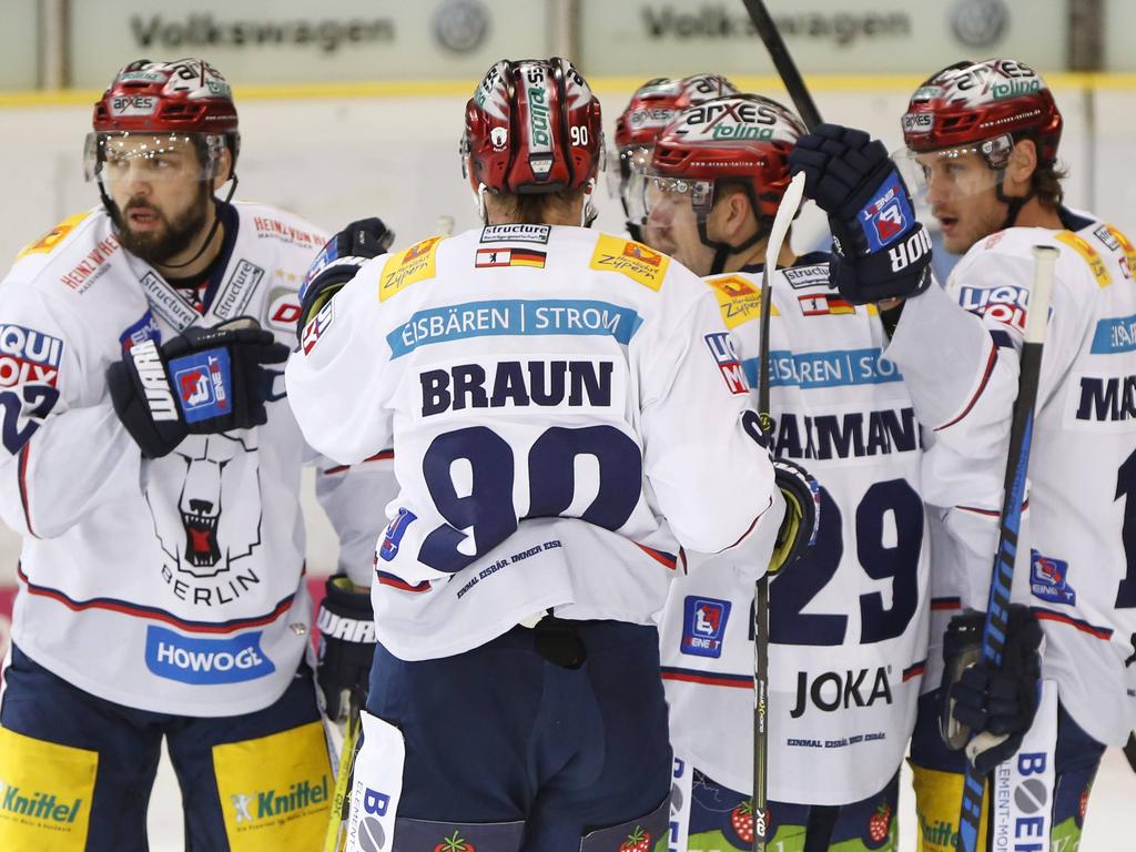 Die Eisbären Berlin kassierten eine deftige Klatsche Die Eisbären Berlin kassierten eine deftige Klatsche